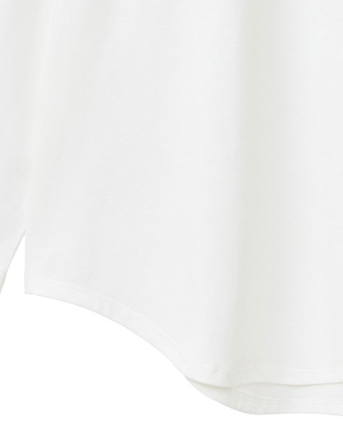 定番ラウンドヘムロングTシャツ 詳細画像 オフ 9