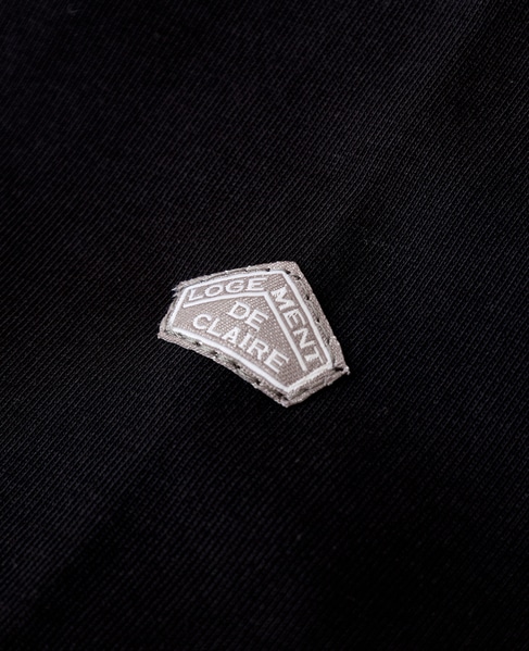 定番ラウンドヘムロングTシャツ 詳細画像 ブラック 10