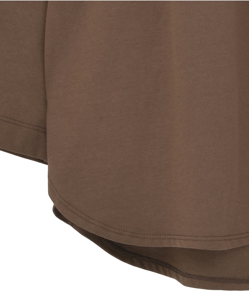 【LOURMARIN】フリルカラープルオーバー7分袖 詳細画像 ブラウン 13