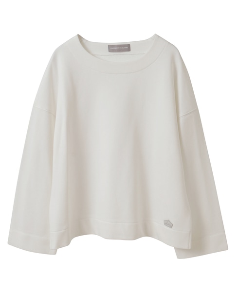 ラウンドネックカットプルオーバー 詳細画像 ホワイト 10