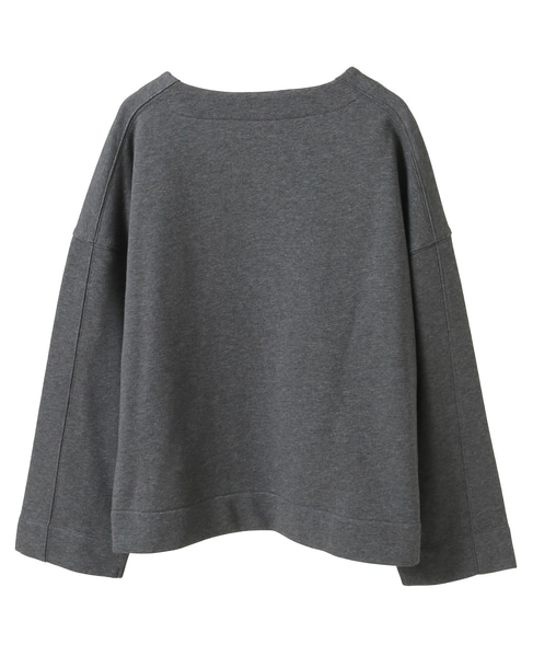 ラウンドネックカットプルオーバー 詳細画像 チャコールグレー 10