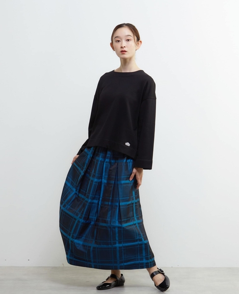 ラウンドネックカットプルオーバー 詳細画像 ブラック 2