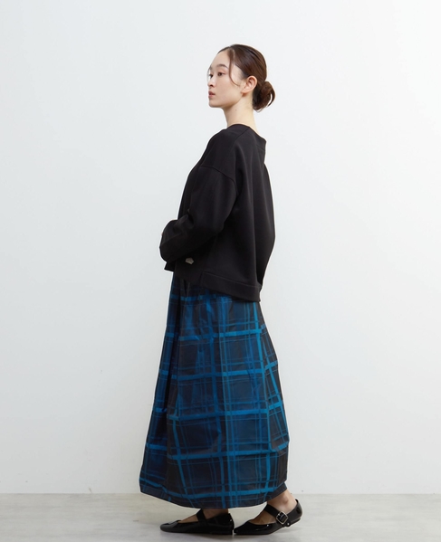 ラウンドネックカットプルオーバー 詳細画像 ブラック 3