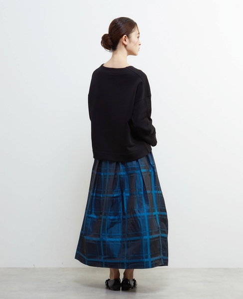 ラウンドネックカットプルオーバー 詳細画像 ブラック 4