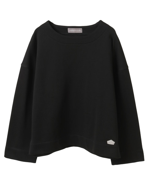 ラウンドネックカットプルオーバー 詳細画像 ブラック 7