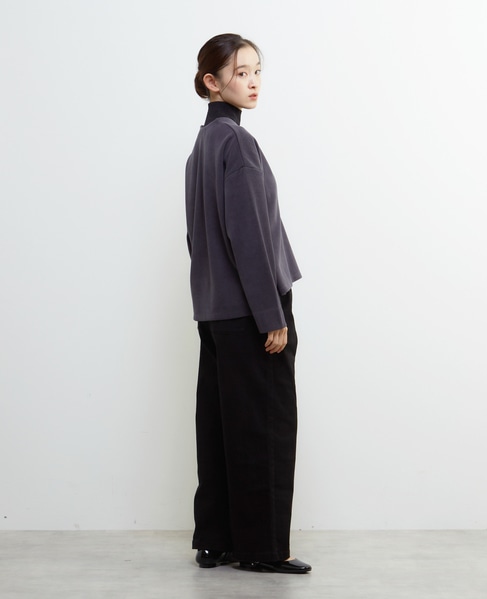 キーネックカットプルオーバー 詳細画像 グレー 6