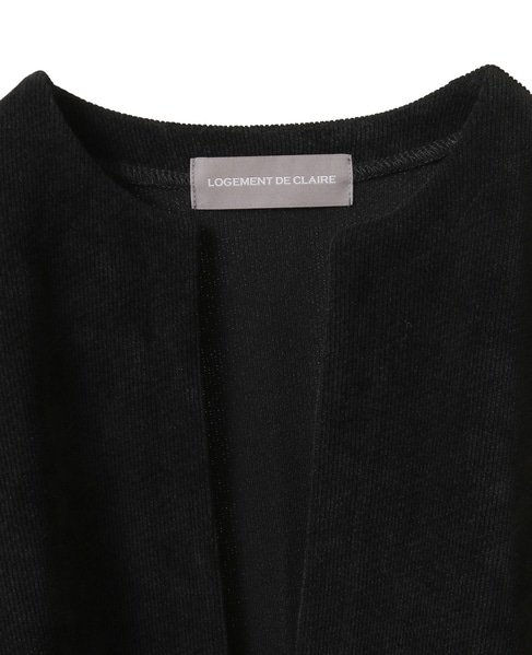 キーネックカットプルオーバー 詳細画像 ブラック 12