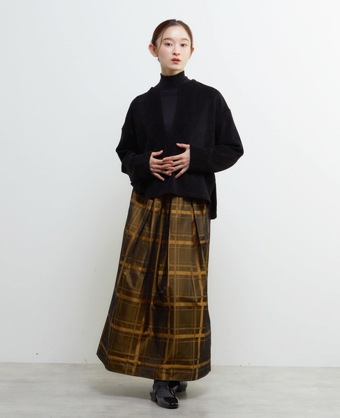 キーネックカットプルオーバー 詳細画像 ブラック 2