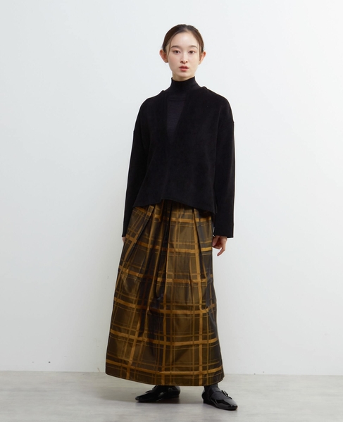 キーネックカットプルオーバー 詳細画像 ブラック 3