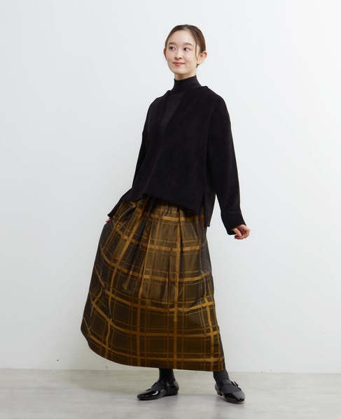 キーネックカットプルオーバー 詳細画像 ブラック 4