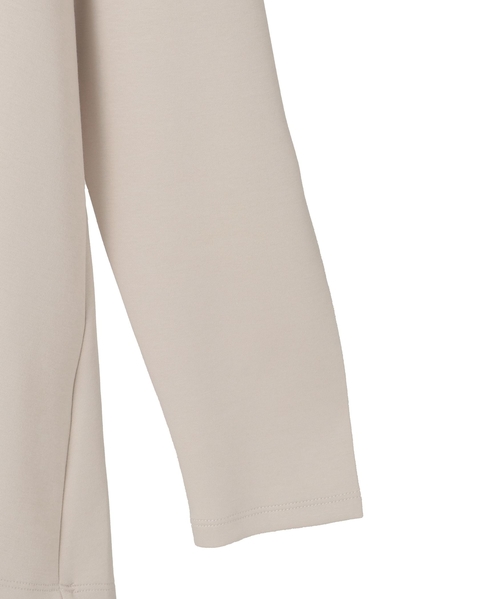 ハイネックペプラムカットプルオーバー 詳細画像 グレイッシュベージュ 12