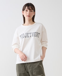《WEB限定》ロゴプリント長袖Tシャツ