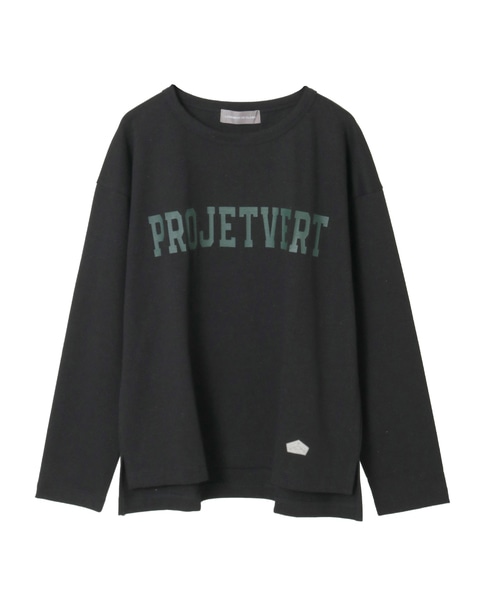 《WEB限定》ロゴプリント長袖Tシャツ 詳細画像 ブラック 9