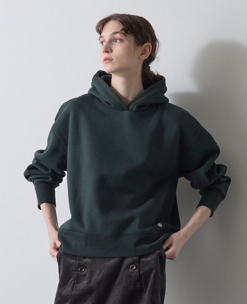 裏起毛フーディー 詳細画像 ダークグリーン 1