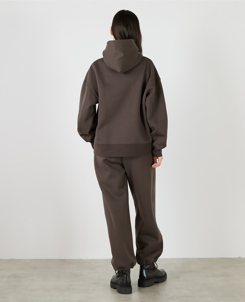 裏起毛フーディー 詳細画像 ブラウン 5