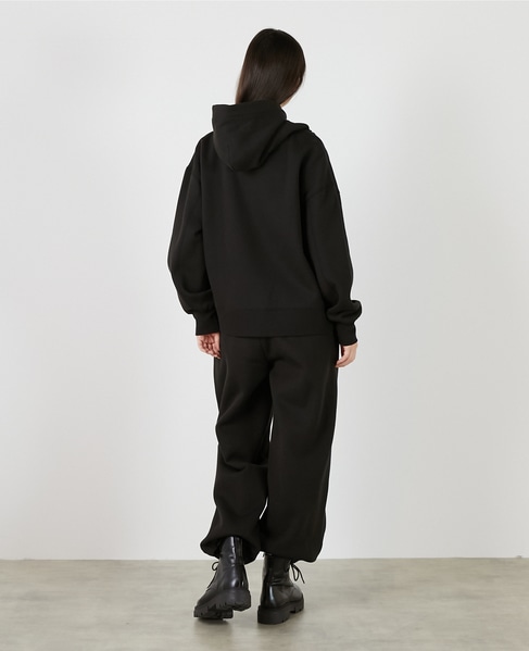 裏起毛フーディー 詳細画像 ブラック 6