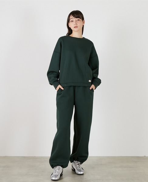 裏起毛プルオーバー 詳細画像 ダークグリーン 2