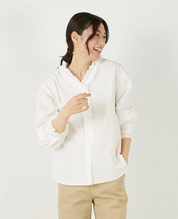 【アソートVフリルシャツ】