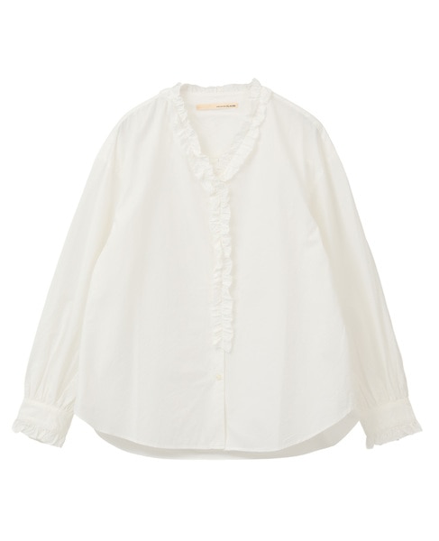 【アソートVフリルシャツ】 詳細画像 オフホワイト 10