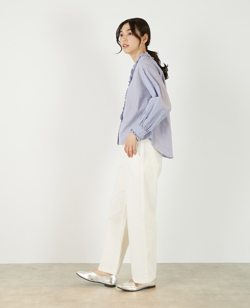 【アソートVフリルシャツ】 詳細画像 ブルー系その他 4