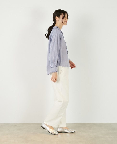 【アソートVフリルシャツ】 詳細画像 ブルー系その他 6