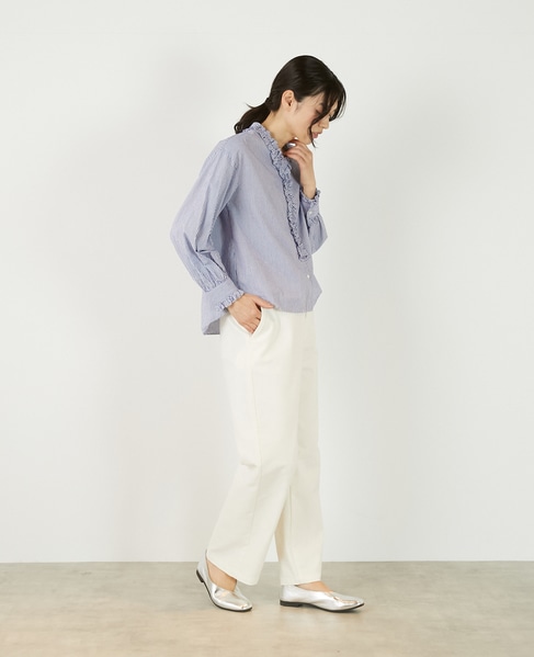 【アソートVフリルシャツ】 詳細画像 ブルー系その他 7