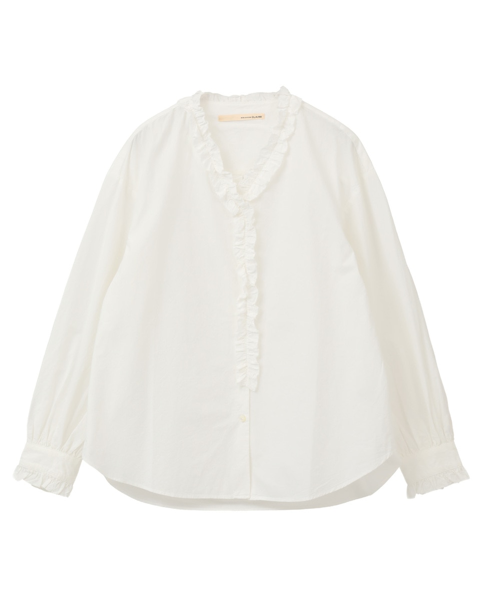 アソートVフリルシャツ】｜MELROSE CLAIRE（メルローズクレール