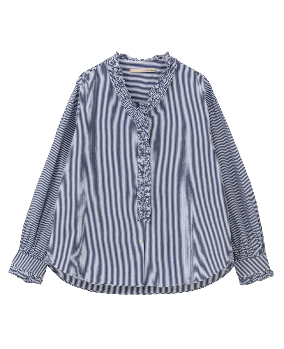 アソートVフリルシャツ】｜MELROSE CLAIRE（メルローズクレール