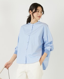 【アソートコットンオーバーシャツブラウス】