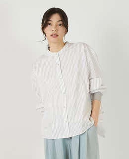 【アソートコットンオーバーシャツブラウス】