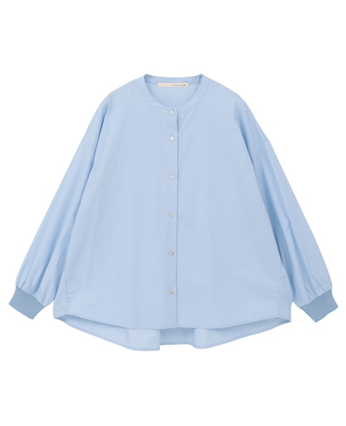 【アソートコットンオーバーシャツブラウス】 詳細画像 サックスブルー 10
