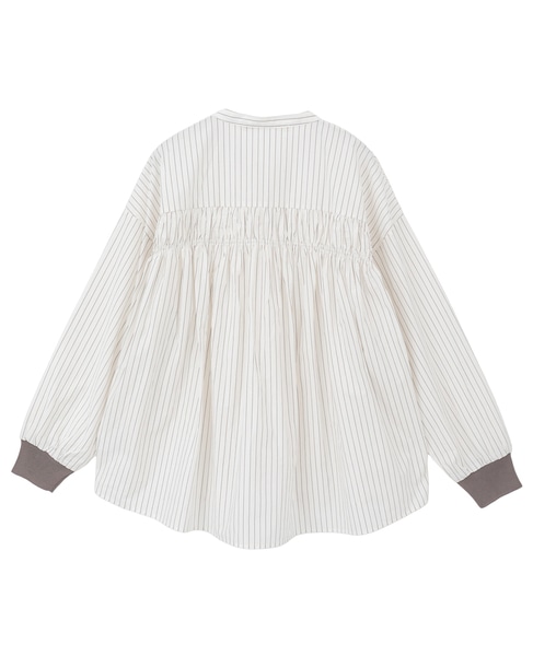 【アソートコットンオーバーシャツブラウス】 詳細画像 ブラウン系その他 10