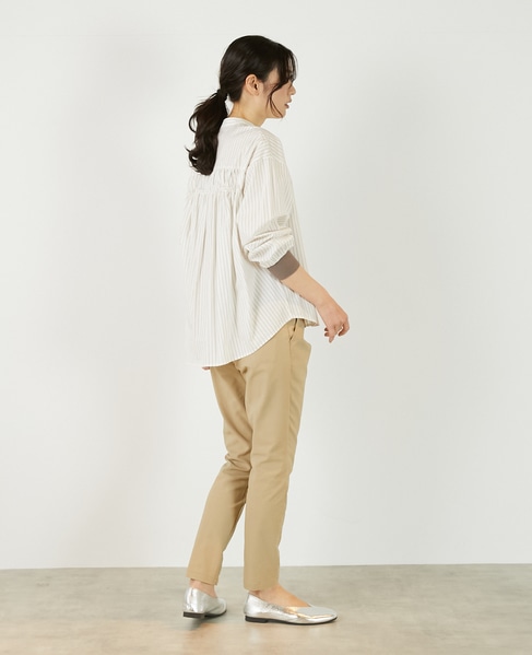 【アソートコットンオーバーシャツブラウス】 詳細画像 ブラウン系その他 6