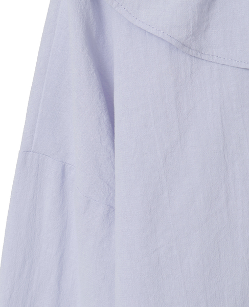 【ドライボイルフリルカラーブラウス】 詳細画像 ラベンダー 17