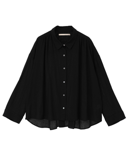 【レーヨンリネンボイルオーバーシャツ】