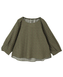 【アソートプリントランタンブラウス】