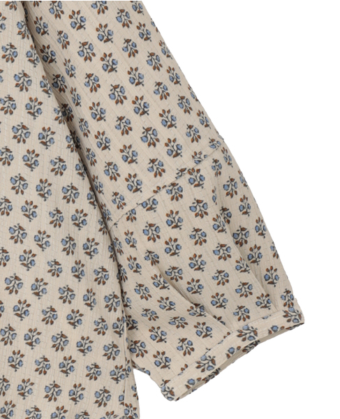 【アソートプリントランタンブラウス】 詳細画像 ナチュラル 4