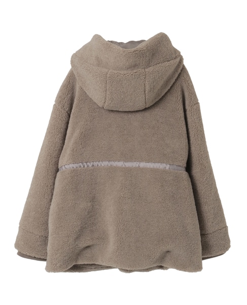 【ボアドロストモッズコート】 詳細画像 モカ 10