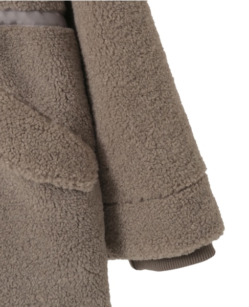 【ボアドロストモッズコート】 詳細画像 モカ 13