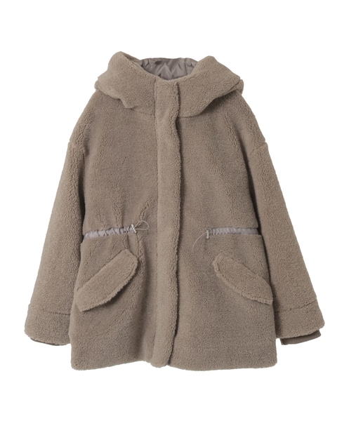 【ボアドロストモッズコート】 詳細画像 モカ 9