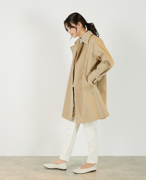 【TCギャバテントトレンチコート】 詳細画像 ベージュ 4