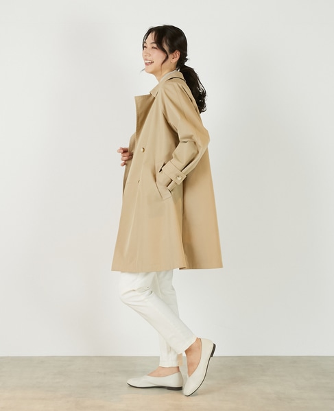 【TCギャバテントトレンチコート】 詳細画像 ベージュ 5