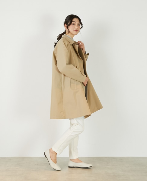 【TCギャバテントトレンチコート】 詳細画像 ベージュ 8