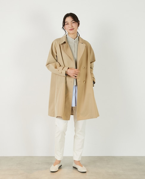 【TCギャバテントトレンチコート】 詳細画像 ベージュ 9