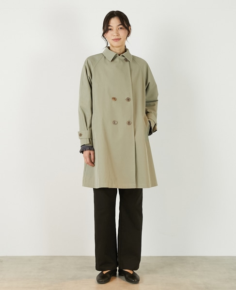 【TCギャバテントトレンチコート】 詳細画像 ライトカーキ 1