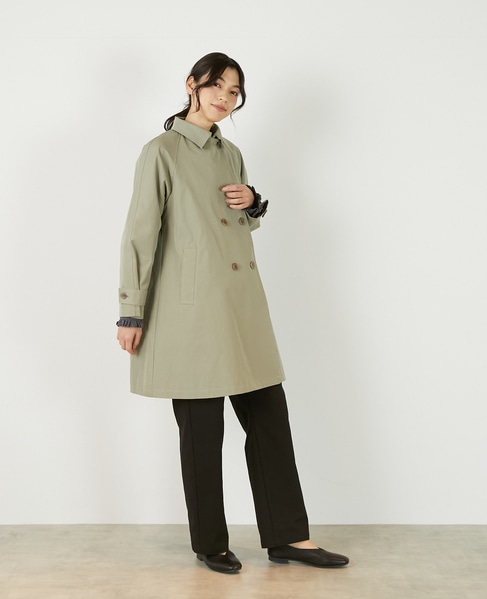【TCギャバテントトレンチコート】 詳細画像 ライトカーキ 3