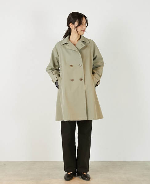 【TCギャバテントトレンチコート】 詳細画像 ライトカーキ 4