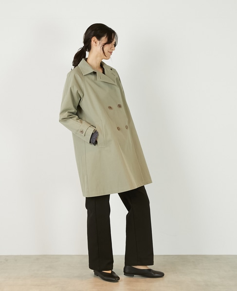 【TCギャバテントトレンチコート】 詳細画像 ライトカーキ 8