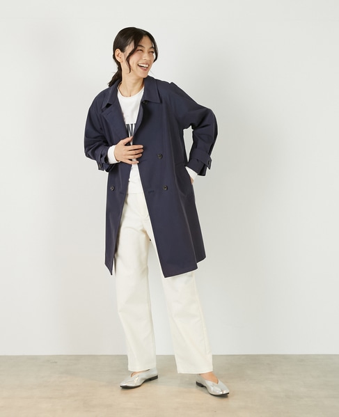 【TCギャバテントトレンチコート】 詳細画像 ネイビー 2