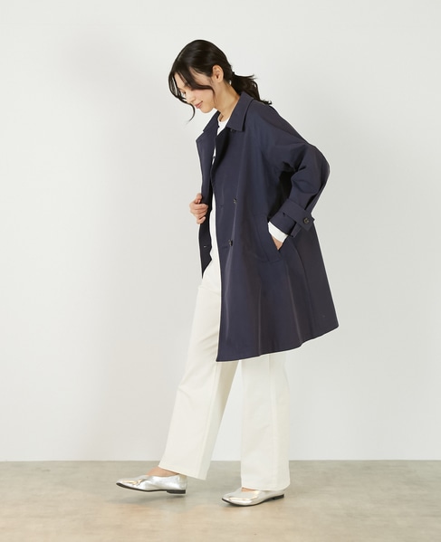 【TCギャバテントトレンチコート】 詳細画像 ネイビー 3